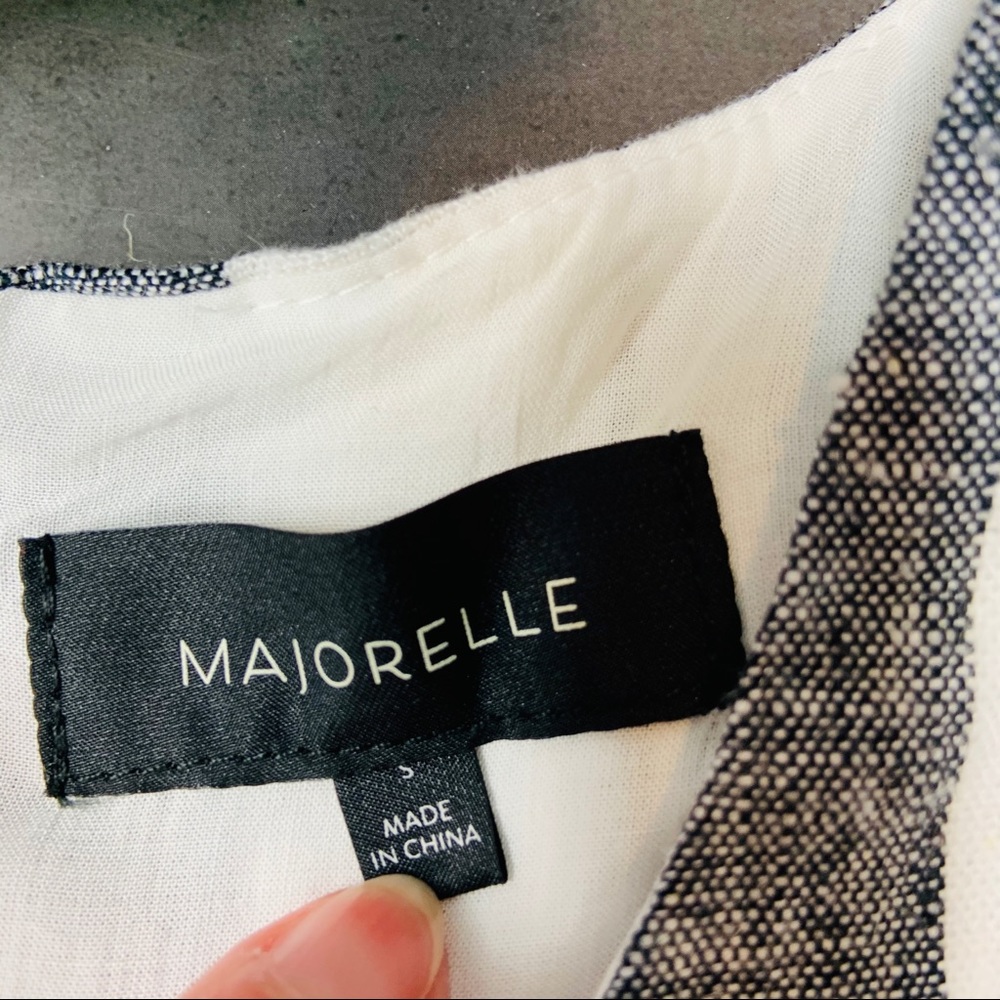 NWOT Majorelle Kiko Chambray Top Blue Stripe S/2-4 - Picture 7 of 10